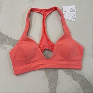 🆕 LULULEMON All Day Breeze Bra size 8 NWT Raspberry Cream RPCR